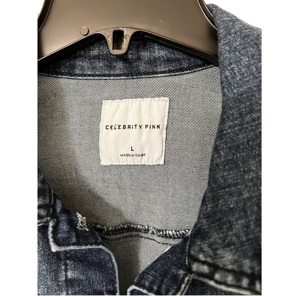 Celebrity Pink Classic Denim Jacket - Picture 7 of 8